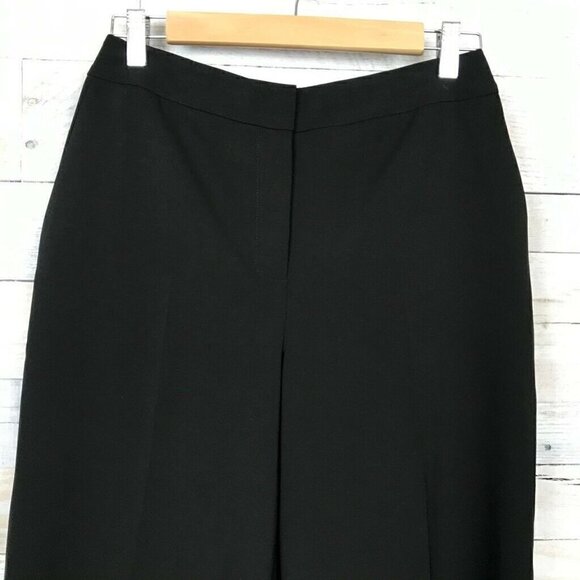 NEW Barbour Land Rover Wide Leg Dress Pants Black 6 - Picture 2 of 7